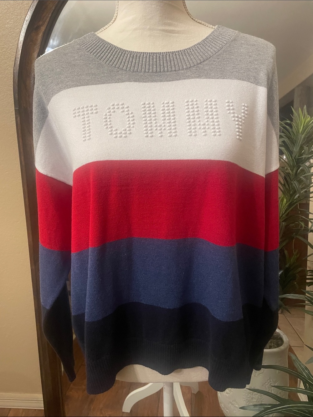 Tommy Hilfiger Colorblock Crewneck Sweater